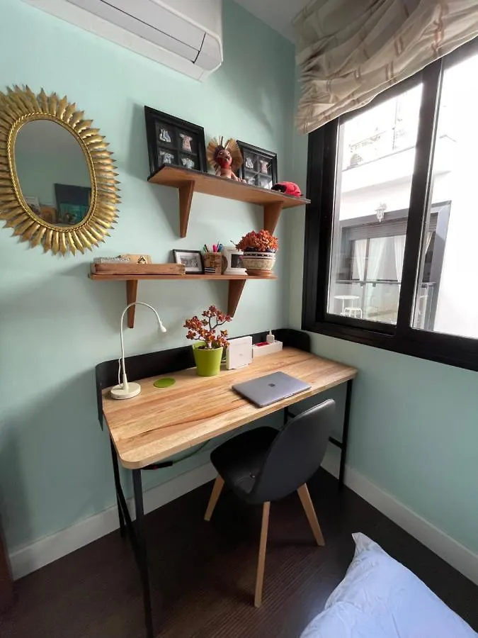 Charming Home With Private Terrace,Heart Of Malaga 0*,  Spain