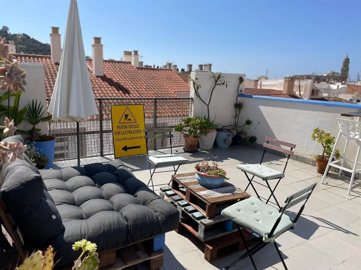 Charming Home With Private Terrace,Heart Of Málaga